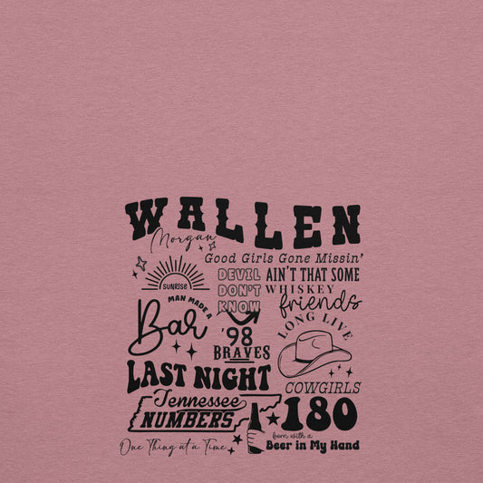 Wallen Songs t-shirt